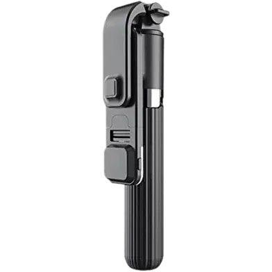 Q07 Selfie Stick Foldable Mini Tripod with Fill Light Bluetooth Remote Shutter Retractable Rod for Phone - Rokomari product